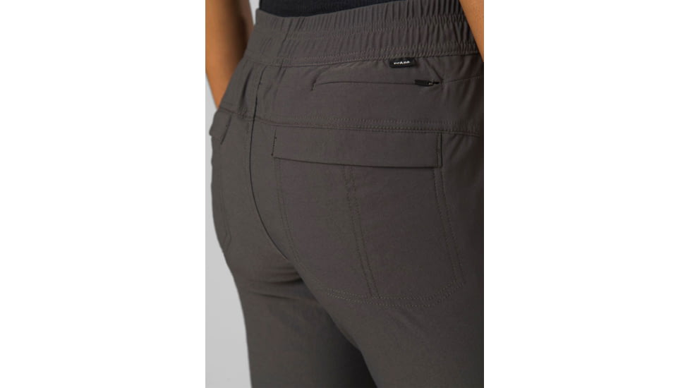 prAna Halle E-Waist Jogger II - Womens, Dark Iron, 6, 1971691-020-6