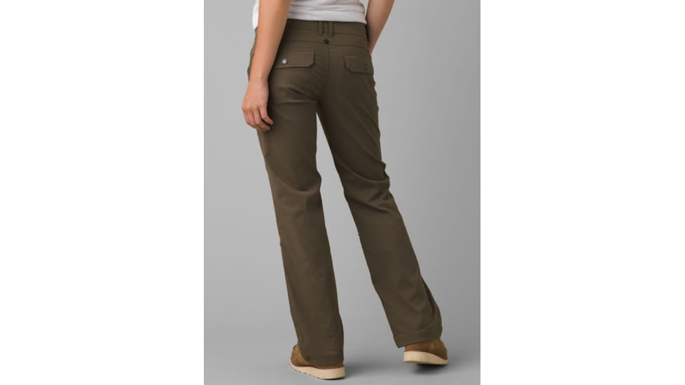 prAna Halle Pant Short Inseam Pants, Slate Green, 10, W4HASH113-SLGR-10