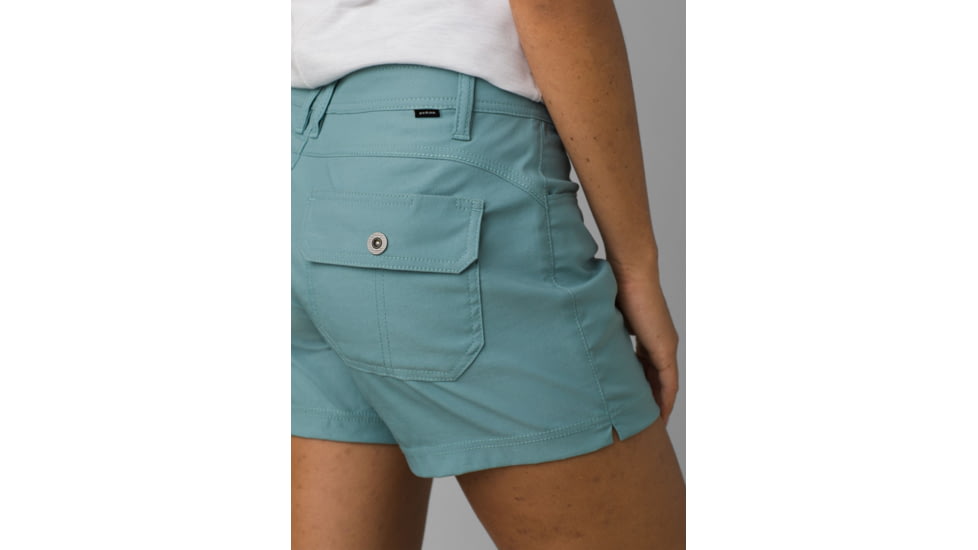 prAna Halle Short II - Women's, 2 US, Shoreline, 1971191-400-05-2