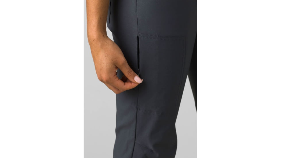 prAna Halle Straight Pant II - Womens, Coal, 0, 1971031-020-RG-0