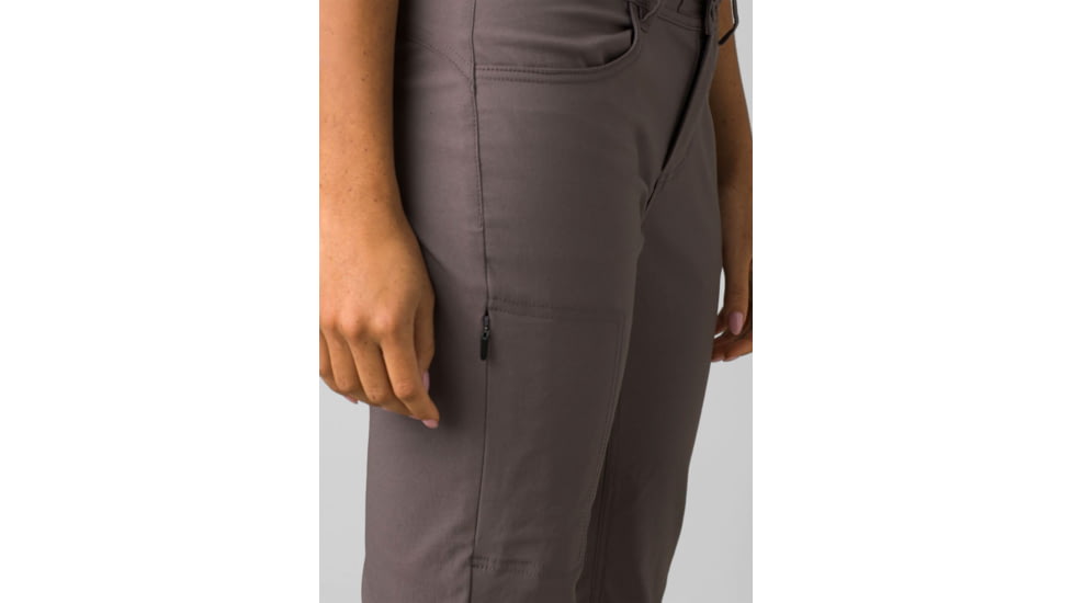 prAna Halle Straight Pant II - Womens, Moonrock, 0, 1971031-021-RG-0