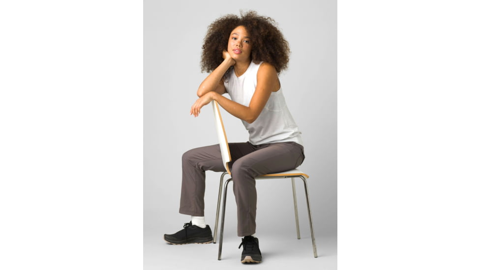 prAna Halle Straight Pant II - Womens, Moonrock, 0, 1971031-021-RG-0