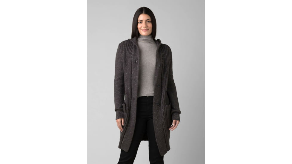 prAna Hidden Oasis Duster - Women's, Small, Charcoal, 1967201-020-S