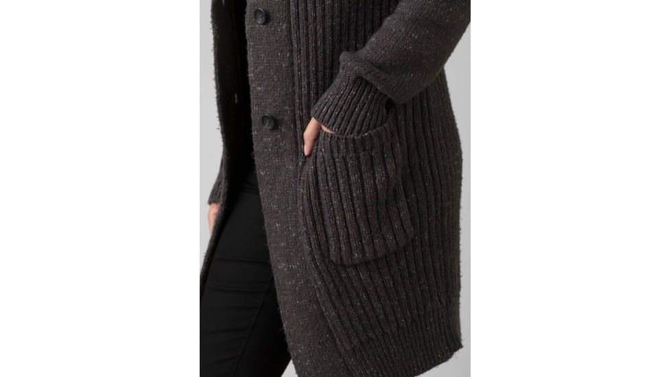 prAna Hidden Oasis Duster - Women's, Small, Charcoal, 1967201-020-S