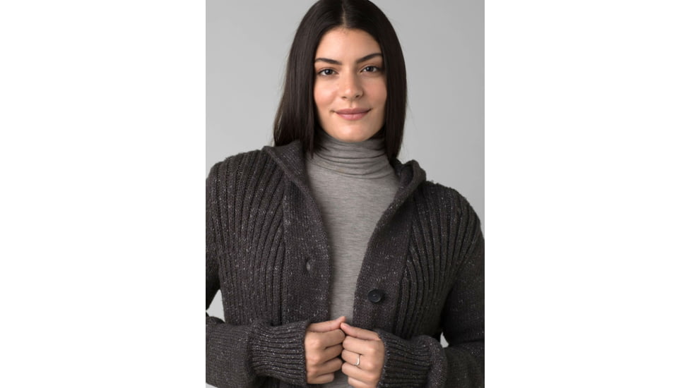 prAna Hidden Oasis Duster - Women's, Small, Charcoal, 1967201-020-S