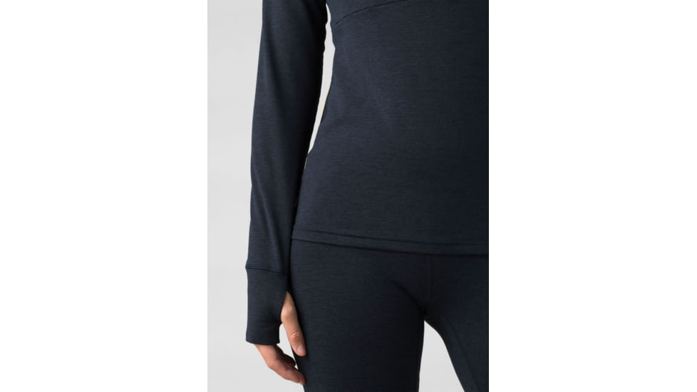 prAna Ice Flow Half Zip Top - Women's, Extra Small, Nautical, 1967511-400-XS