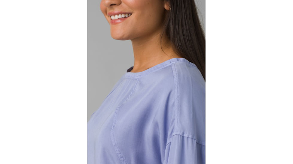 prAna Lavendar Bay Top - Womens, Morning Glory, XS, 1970531-500-XS