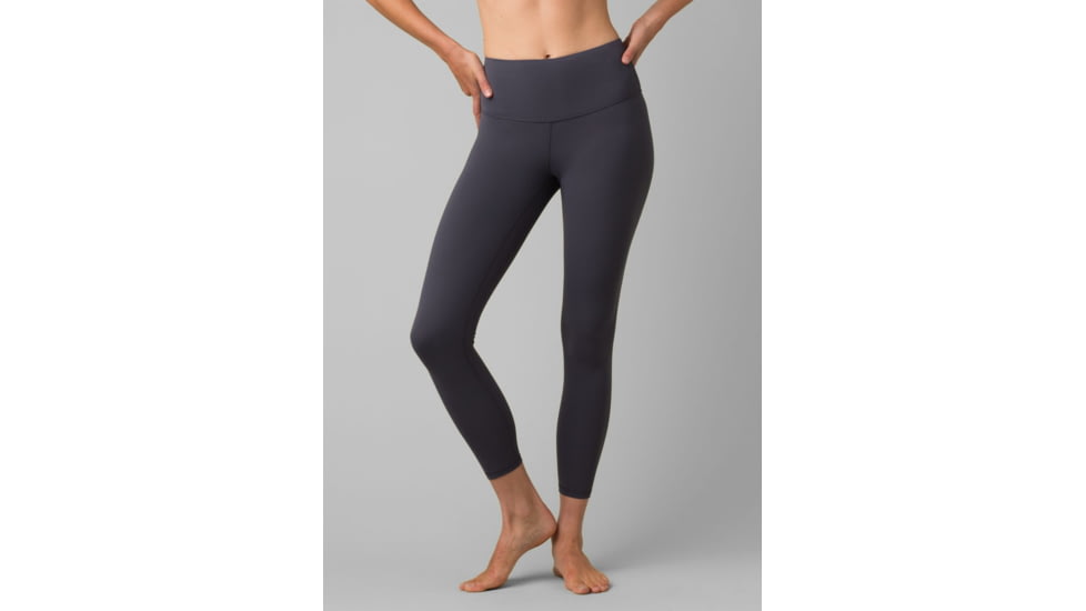 prAna Layna 7/8 Legging Pants, Coal, Medium, 1963771-020-RG-M