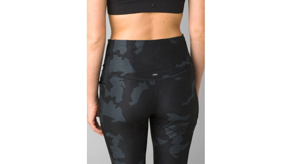 prAna Layna Jogger - Women's, Small, Multi Black Camo, 1972071-001-S