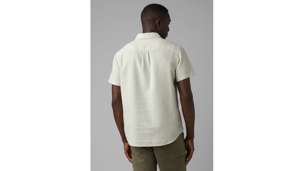 prAna Lindores Shirt - Mens, Coastal Sage, S, 1968801-300-ST-S