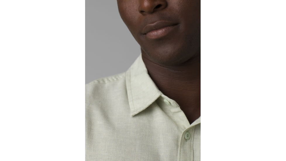 prAna Lindores Shirt - Mens, Coastal Sage, S, 1968801-300-ST-S
