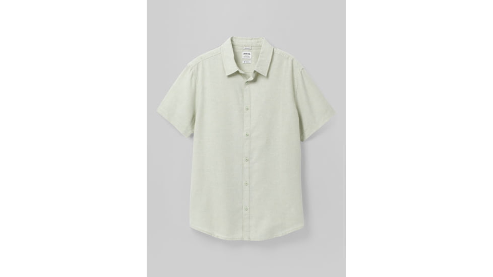 prAna Lindores Shirt - Mens, Coastal Sage, S, 1968801-300-ST-S