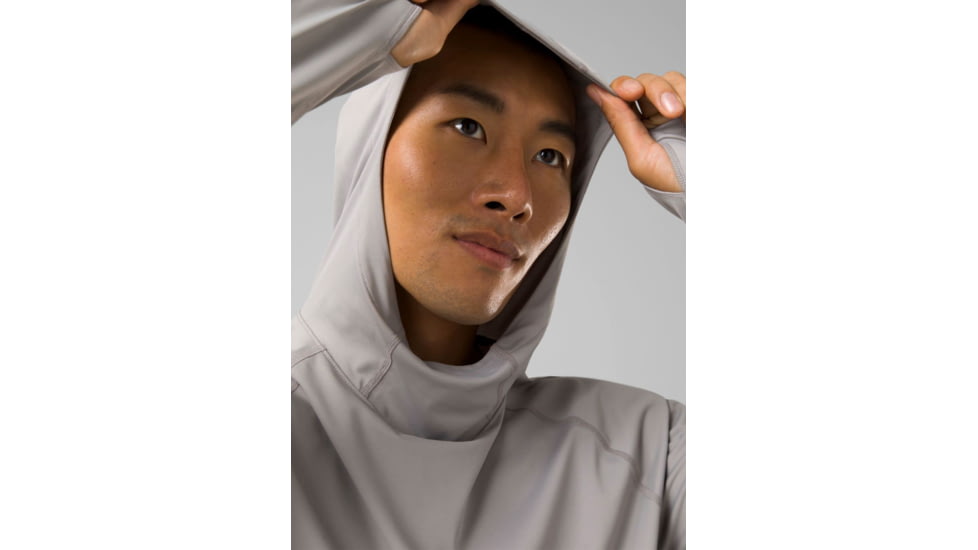 prAna Lost Sol Hoodies - Mens, Ashy, Extra Large, 1972391-020-ST-XL
