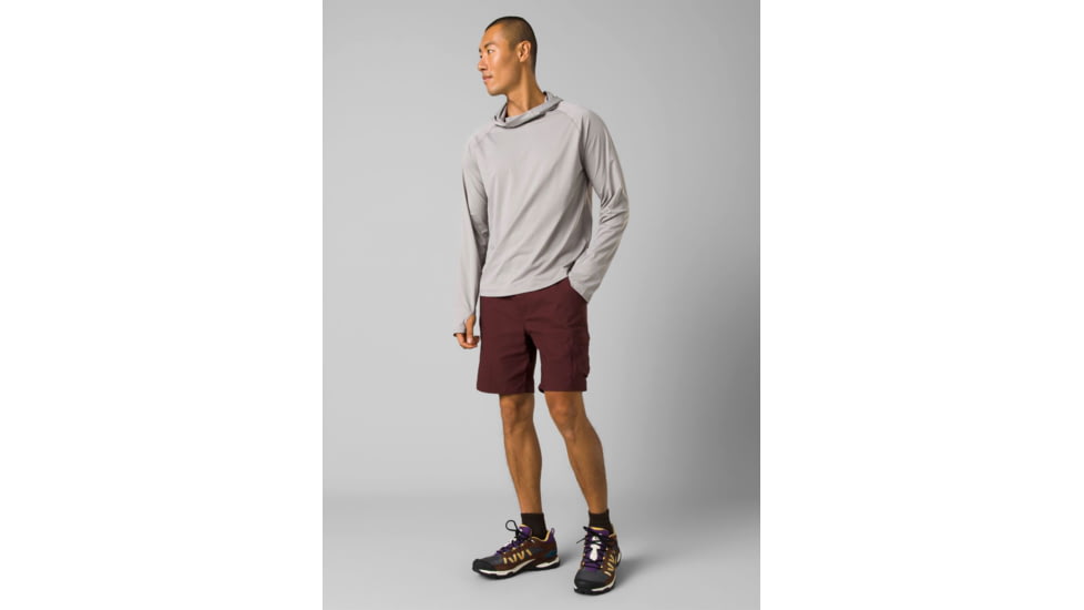 prAna Lost Sol Hoodies - Mens, Ashy, Extra Large, 1972391-020-ST-XL