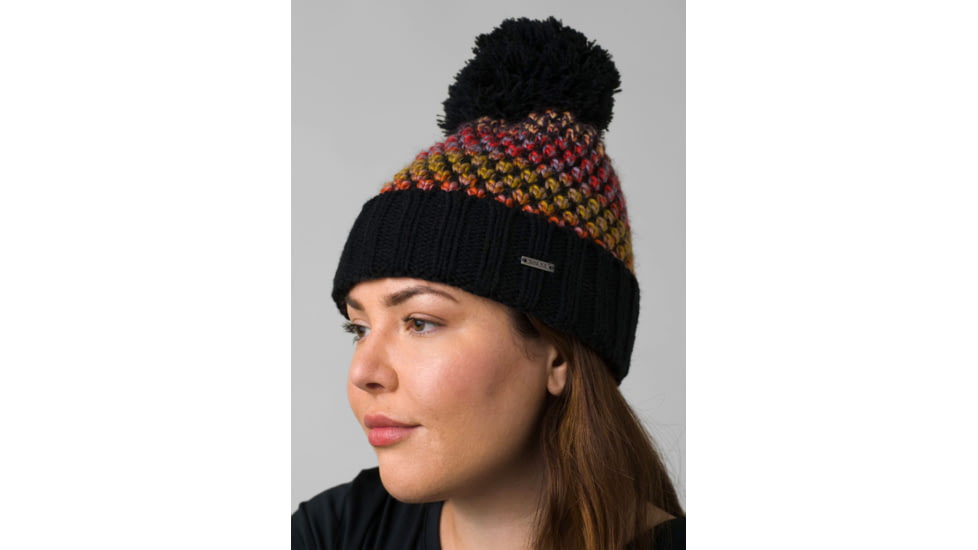 prAna Pila Beanie, Black, One Size, 1962531-001-O/S
