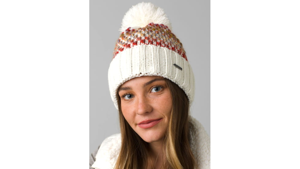 prAna Pila Beanie, Soft White, One Size, 1962531-100-O/S