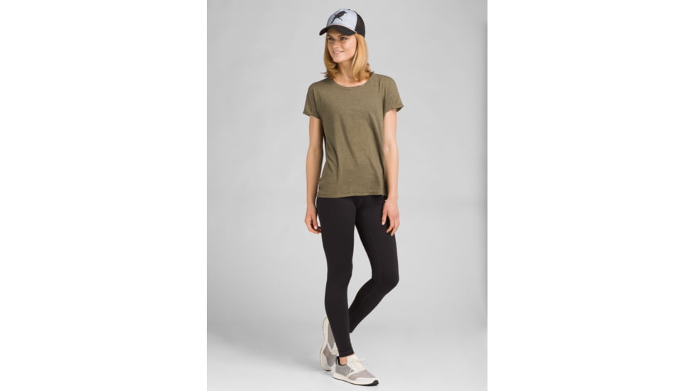 prAna Pillar Legging Pants, Black, XSmall, 1963511-001-RG-XS