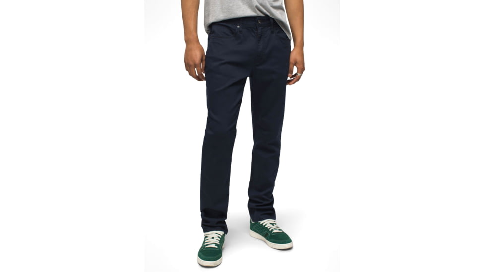 prAna Bridger Slim Tapered Jean Jeans, 32 Inseam, Indie Blue, 34, 1964791-400-32-34