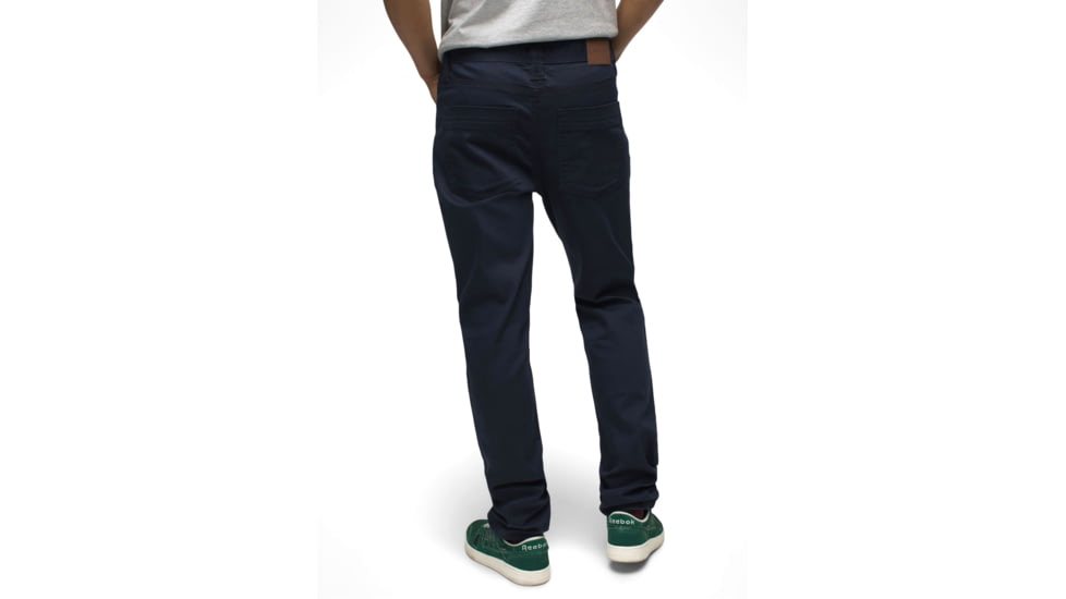 prAna Bridger Slim Tapered Jean Jeans, 32 Inseam, Indie Blue, 34, 1964791-400-32-34