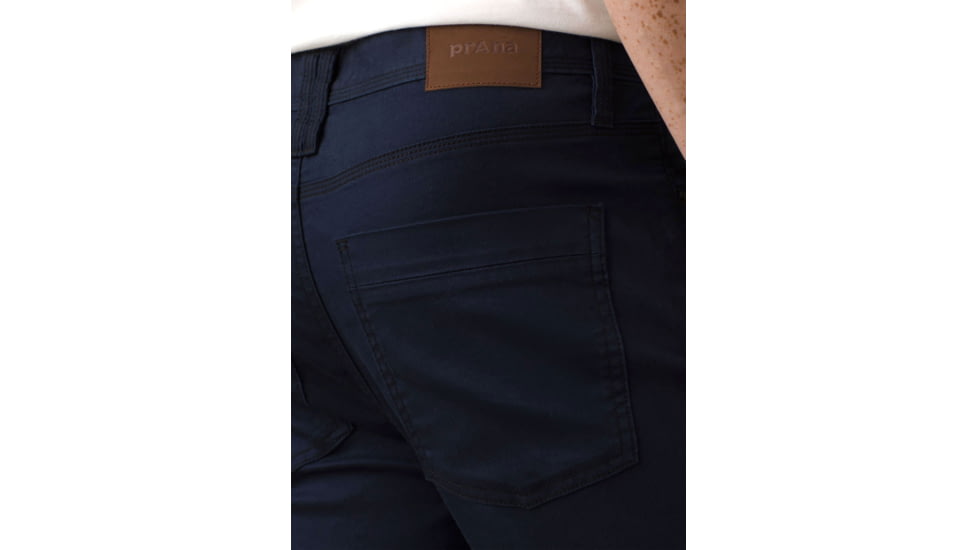 prAna Bridger Slim Tapered Jean Jeans, 32 Inseam, Indie Blue, 34, 1964791-400-32-34