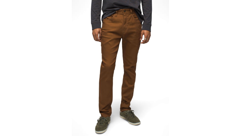 prAna Bridger Slim Tapered Jean Jeans, 30 Inseam, Sepia, 32, 1964791-201-30-32