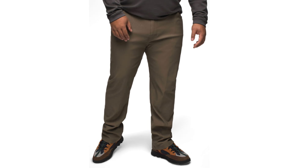 prAna Brion Slim Pant II - Mens, Mud, 33, 1965551-201-32-33