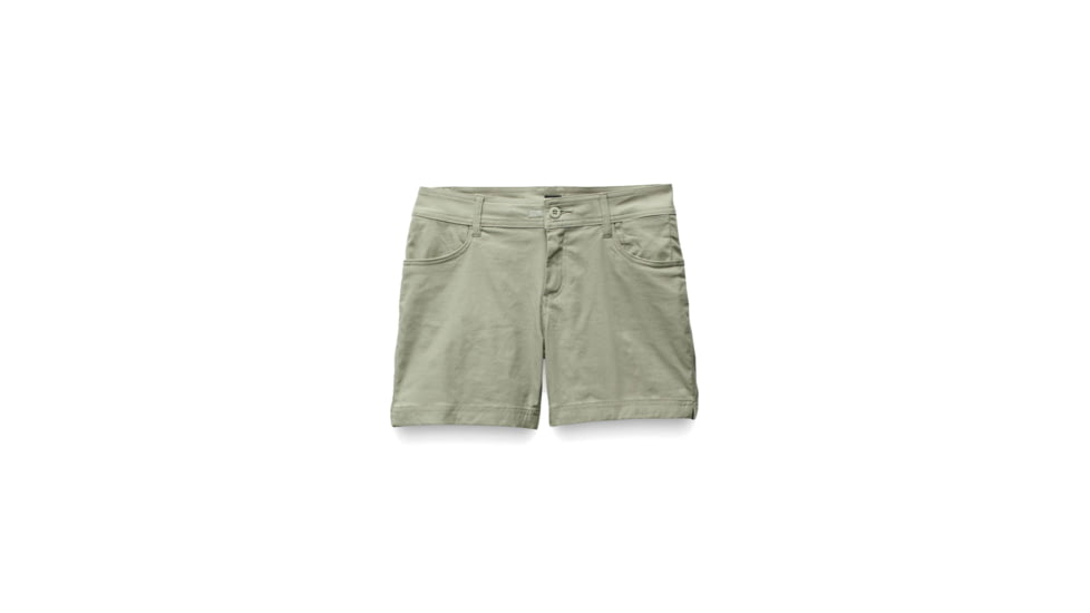 prAna Halle Short II - Womens, 5in, Juniper Green, 4, 1971191-302-05-4