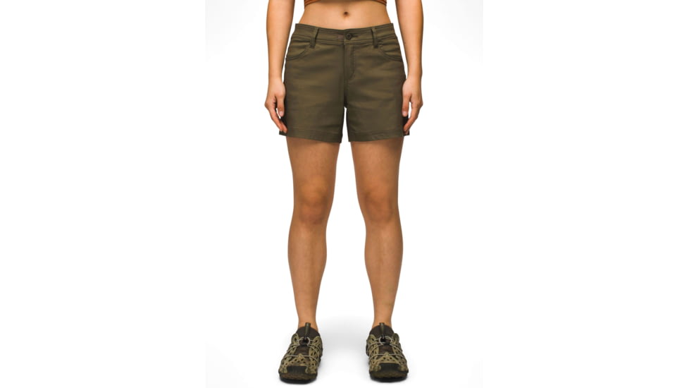prAna Halle Short II - Womens, 7in, Slate Green, 4, 1971191-301-07-4