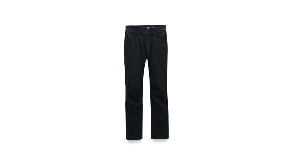 prAna Halle Straight Pant II - Womens, Tall Inseam, Black, 14, 1971031-001-TL-14