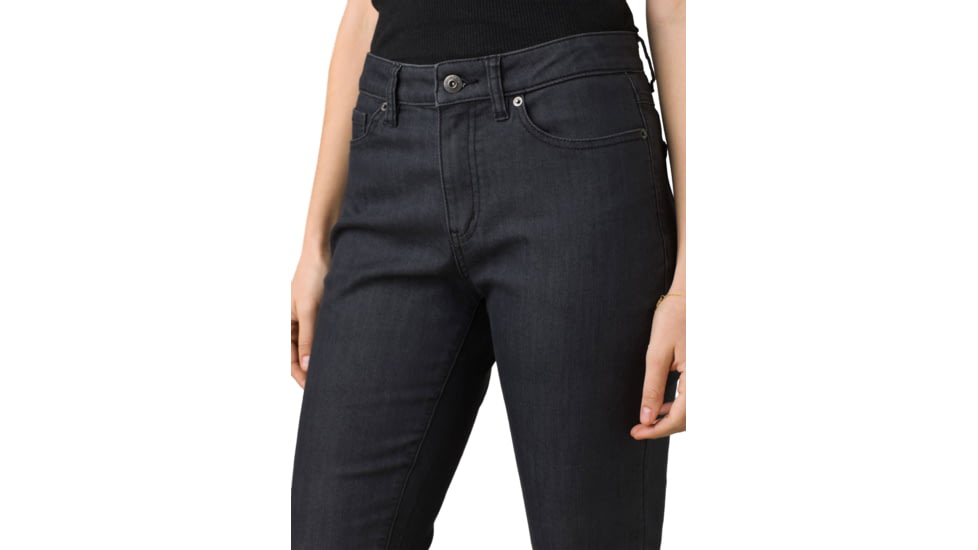 prAna Kayla High Rise Jean - Womens, Denim Solid, 10, 1968371-400-RG-10