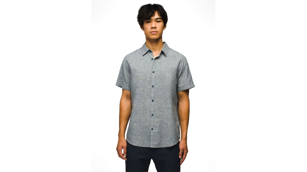 prAna Lindores Shirt - Mens, Bluefin, XXL, 1968801-400-ST-XXL