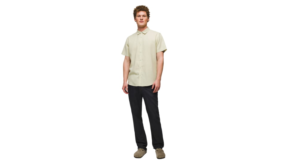 prAna Lindores Shirt - Mens, Pale Aloe, M, 1968801-301-ST-M
