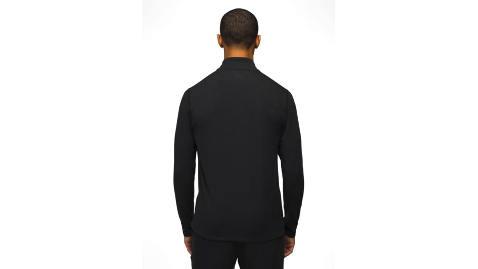 prAna prAna Altitude Tracker 1/4 Zip II - Mens, Black, S, 1972591-001-ST-S