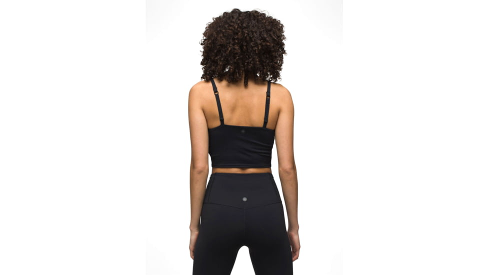 prAna Chakara Crop Top - Womens, Black, Medium, 1972231-001-M