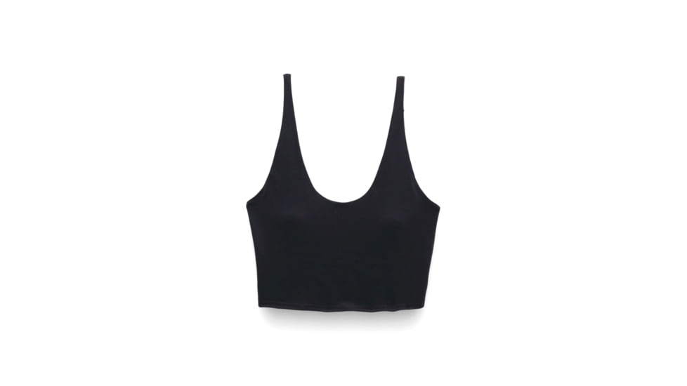 prAna Chakara Crop Top - Womens, Black, Medium, 1972231-001-M