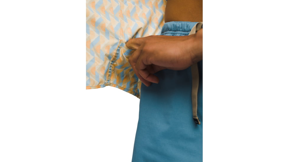 prAna Stimmersee Shirt Standard Fit - Mens, Aura Glow Retro Geo, M, 1970111-801-ST-M