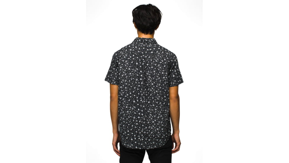 prAna Stimmersee Shirt Standard Fit - Mens, Black Above, M, 1970111-002-ST-M