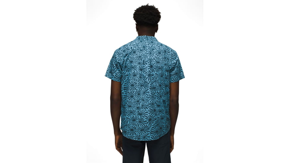 prAna Stimmersee Shirt Standard Fit - Mens, High Tide Stretch, M, 1970111-409-ST-M