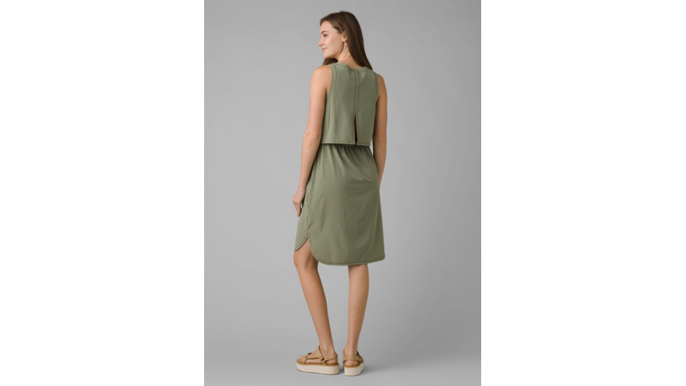 prAna Railay Dress - Womens, Sage, M, 1968501-300-M
