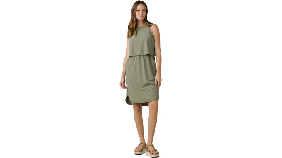 prAna Railay Dress - Womens, Sage, M, 1968501-300-M