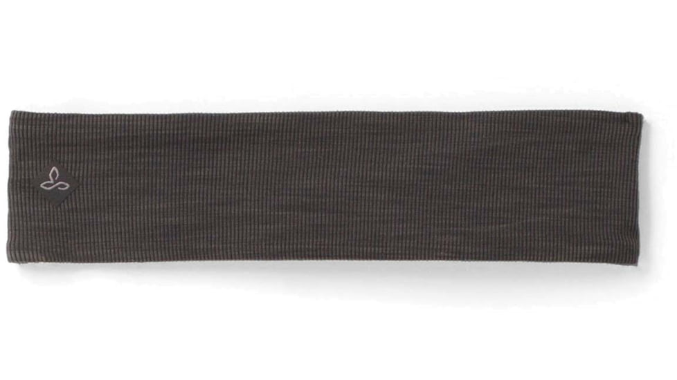 prAna Reversible Headband, Black Heather, One Size, 1963171-001-O/S