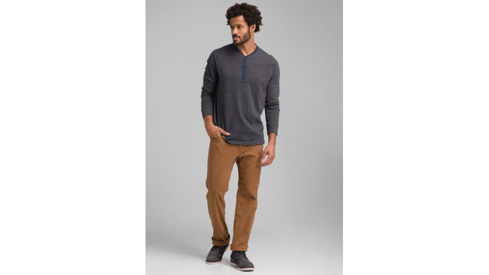 prAna Ronnie Henley Shirt, Nautical, XLarge, M23190583-NAU-XL