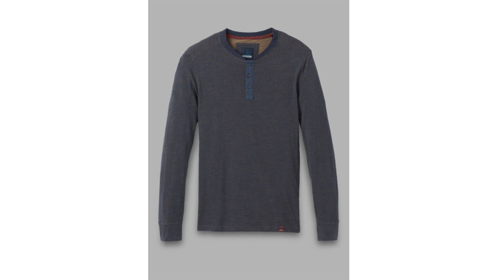prAna Ronnie Henley Shirt, Nautical, XLarge, M23190583-NAU-XL