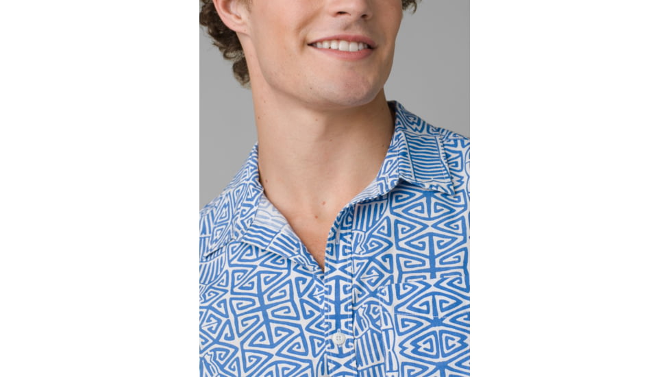 prAna Roots Studio Shirt - Mens, Mola, L, 1969941-401-ST-L