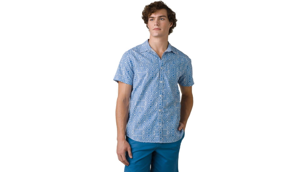 prAna Roots Studio Shirt - Mens, Mola, L, 1969941-401-ST-L