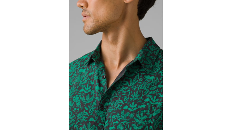 prAna Roots Studio Shirt - Mens, Rahesh, M, 1969941-300-ST-M