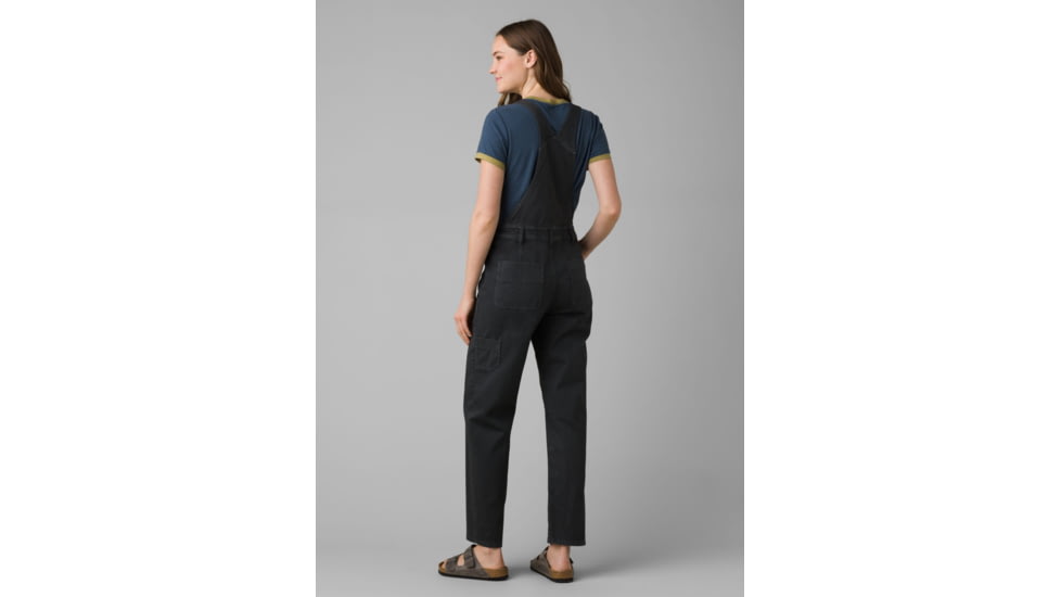 prAna Sancho Overalls - Women's, Extra Small, Charcoal, 1968331-020-XS