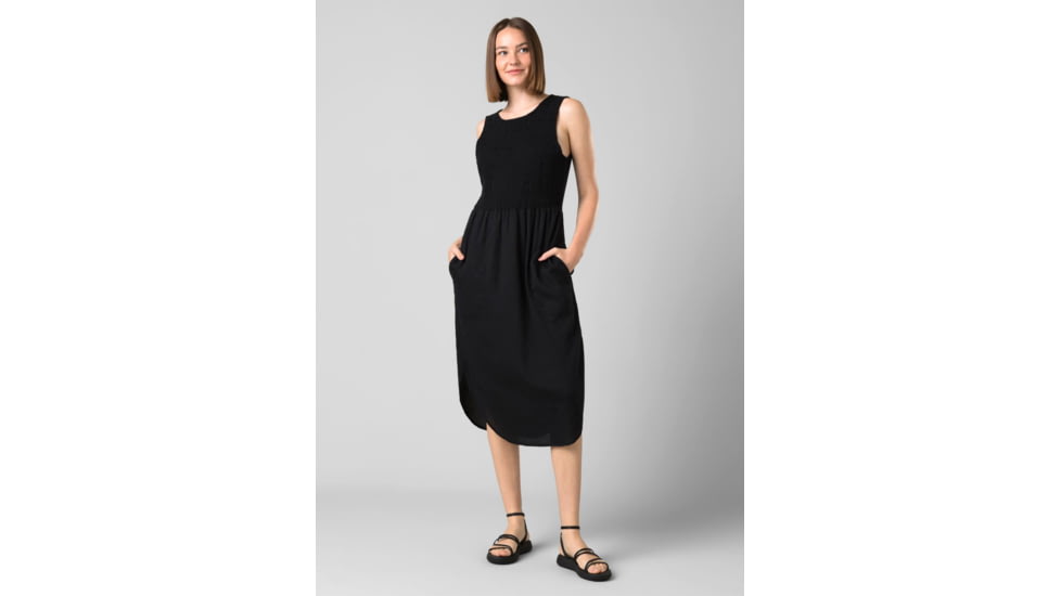 prAna Seakissed Dress - Womens, Black, Medium, 1973341-001-M