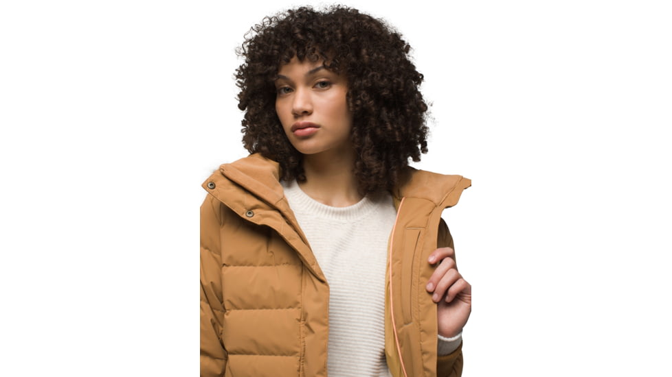 prAna Shiroma Bomber Jacket - Womens, Camel, Extra Small, 2045871-200-XS
