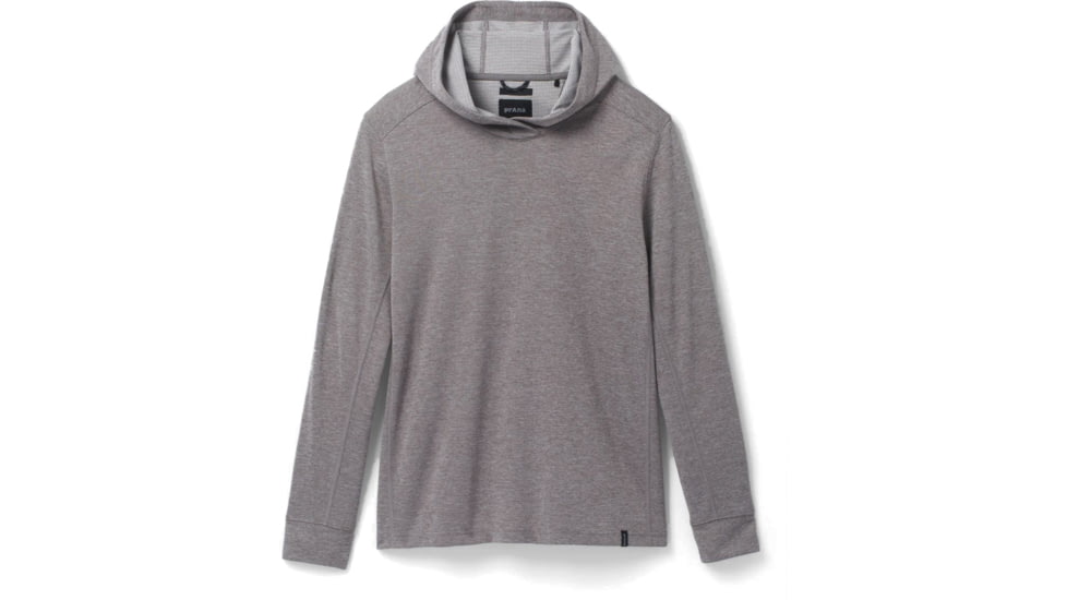 prAna Sol Defender Hoodie, Greystone, Small, 1965731-020-SL-S